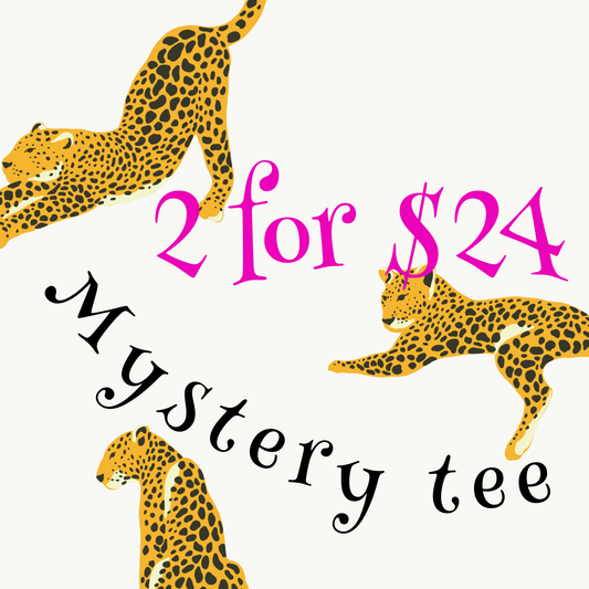 Mystery Tee 2 tees for $24 🔥🔥✨